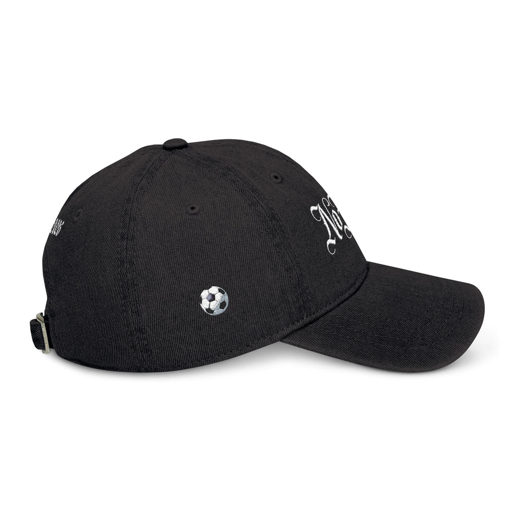 Embroidered 'No Foul' Denim Hat — Vintage Script Cap (Est. 2026)