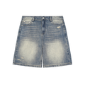 Baggy,Jorts,Washed,baggy,jorts,washed,blue