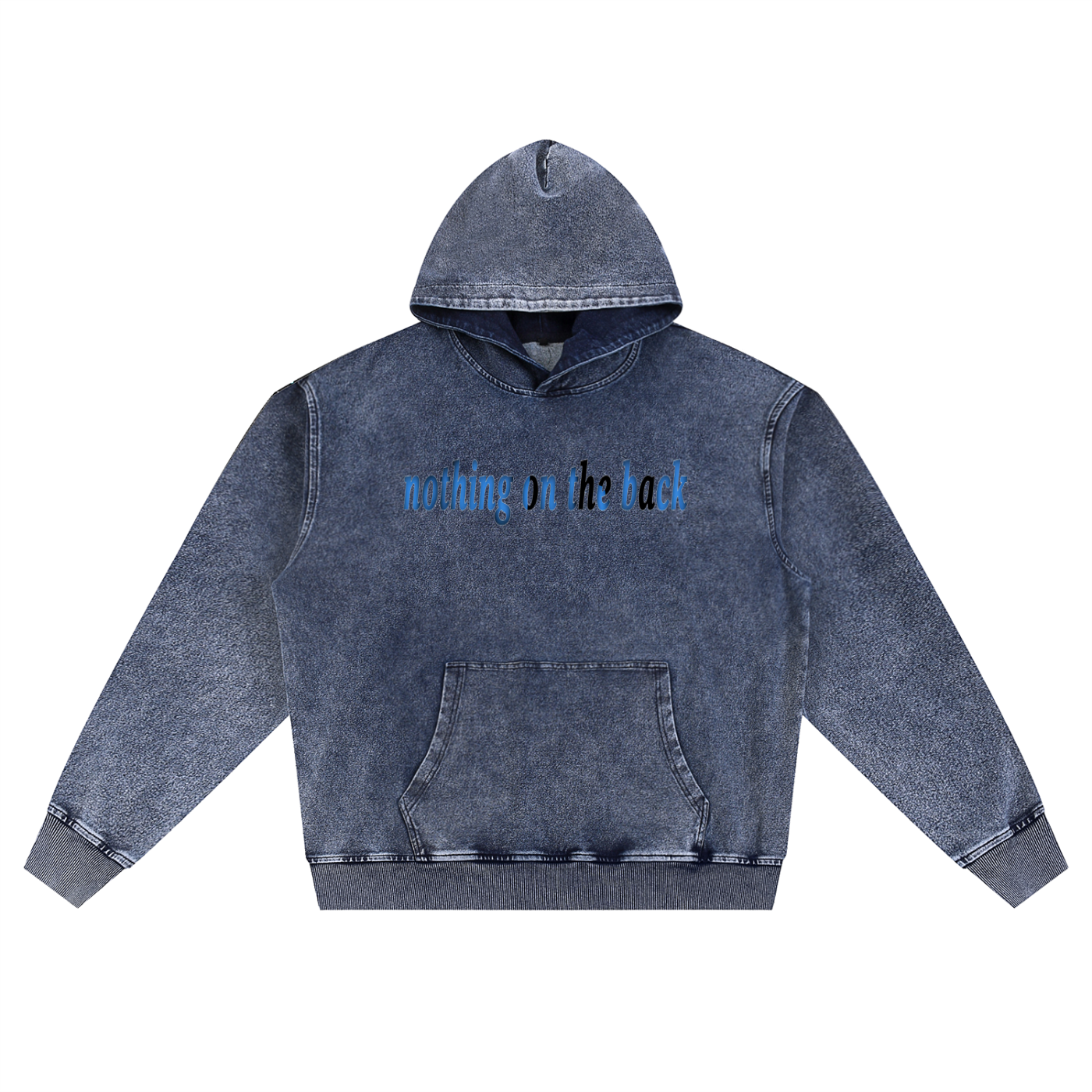 Snow Wash Oversized Hoodie