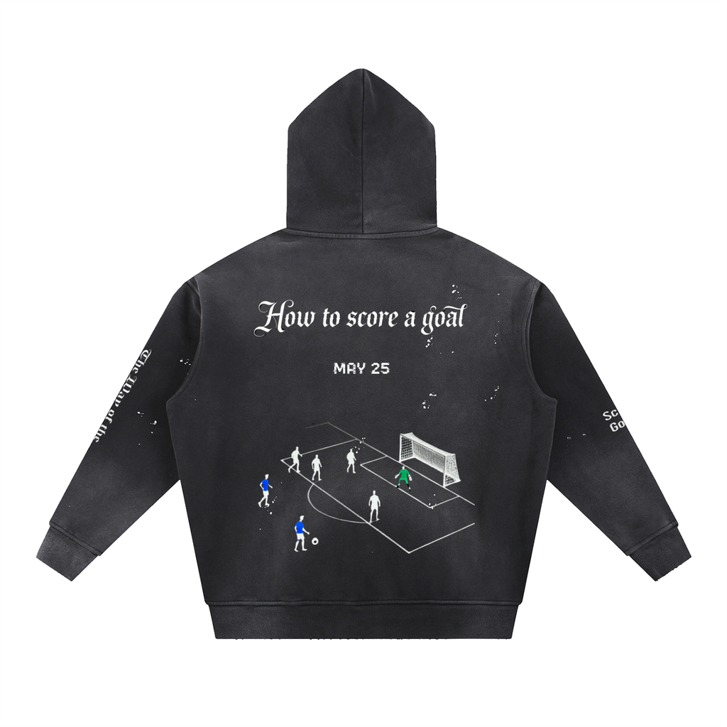 Washed No Foul Soccer Hoodie