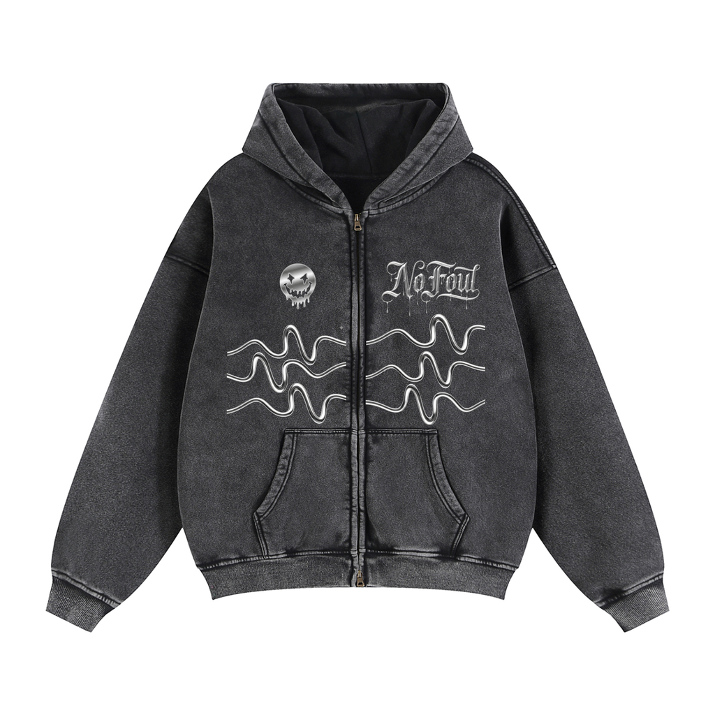 No Foul ¨Zero Errors¨ Zip Up Sweater