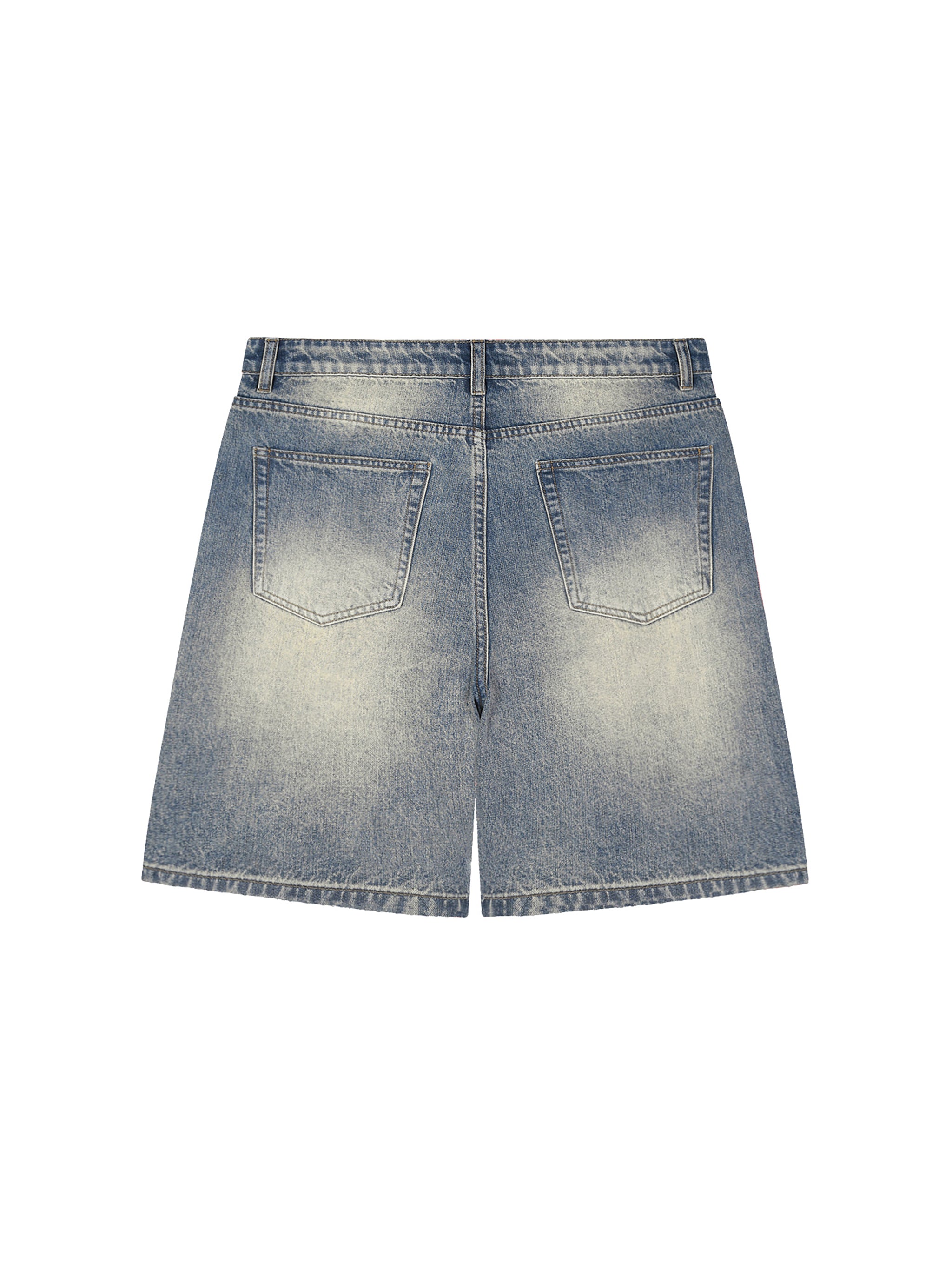 Baggy,Jorts,Washed,baggy,jorts,washed,blue